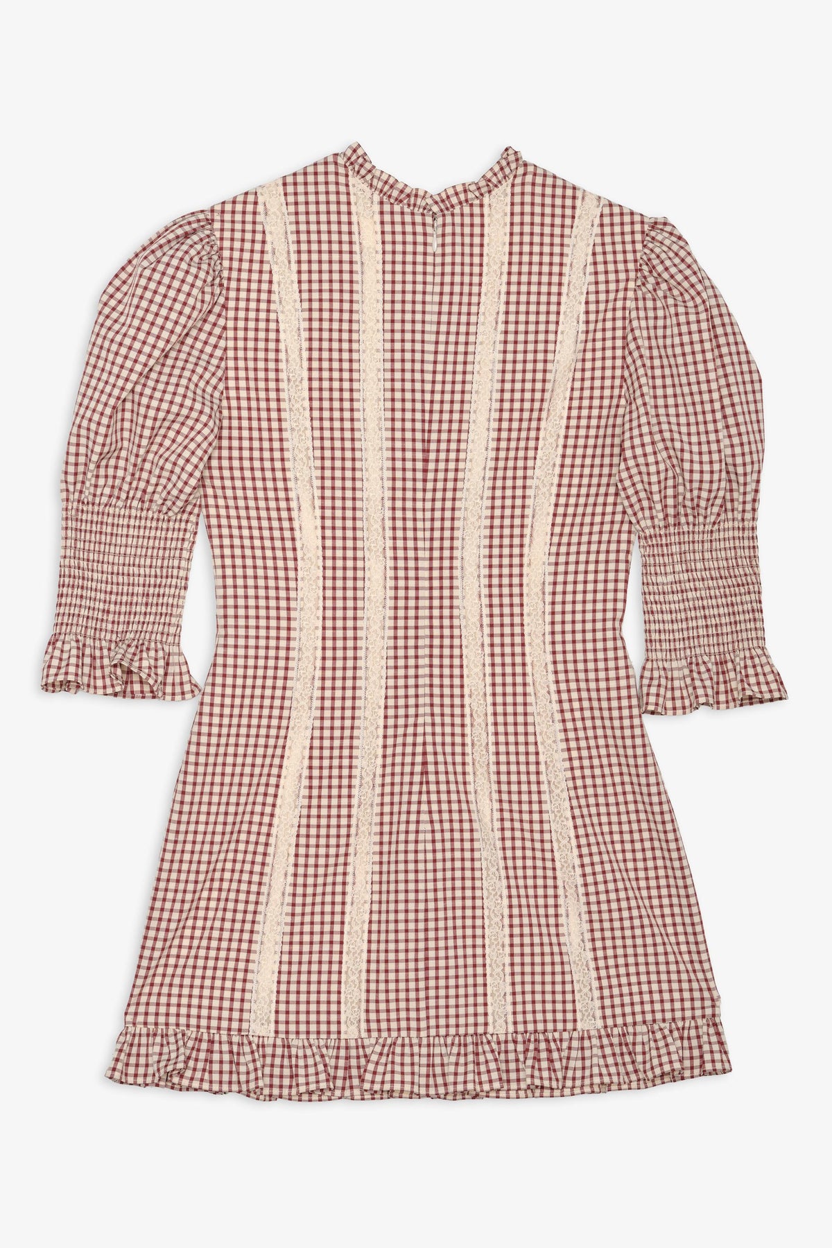 For Love & Lemons Annie Gingham Mini Dress