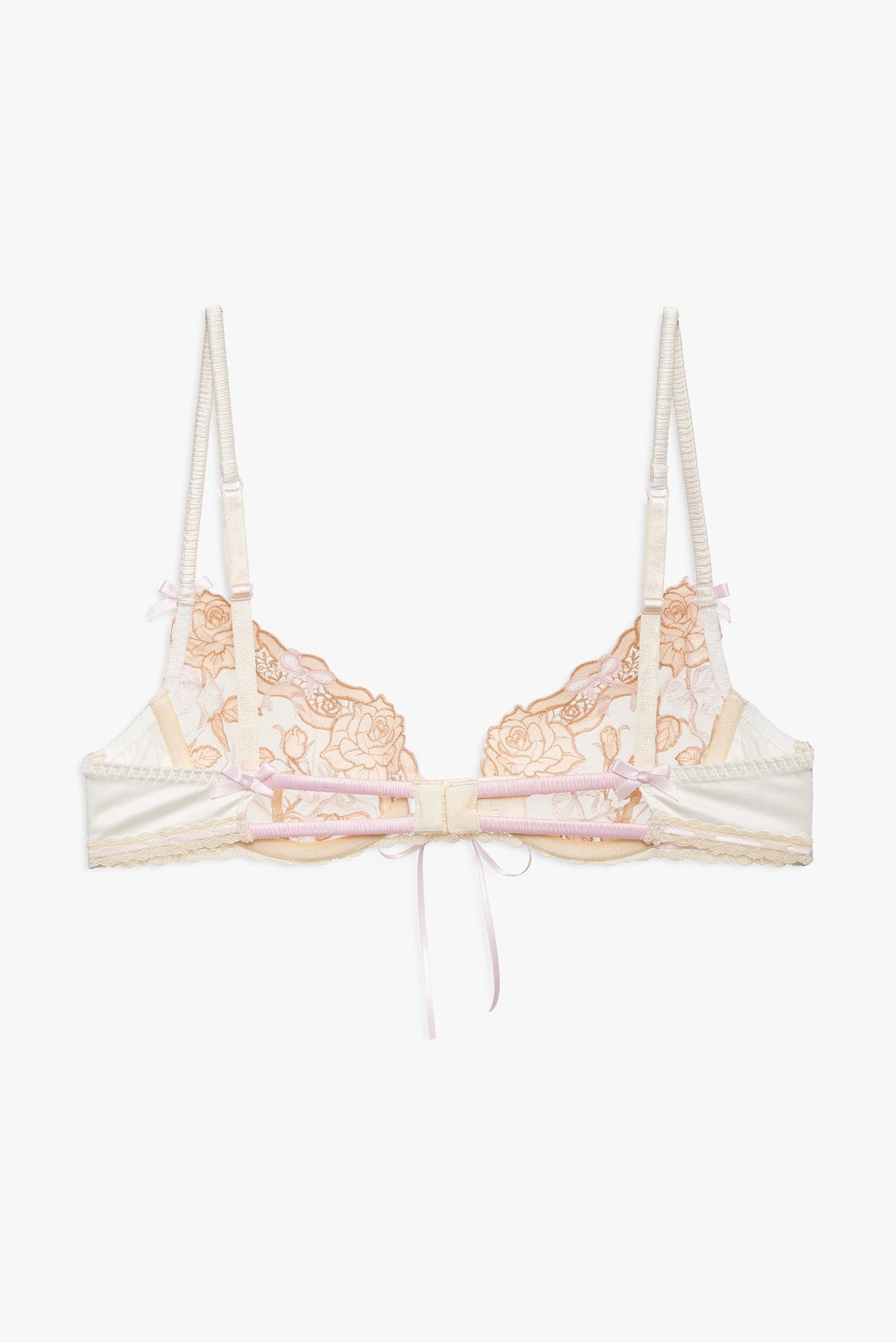 For Love & Lemons Twilight Rose Underwire Bra