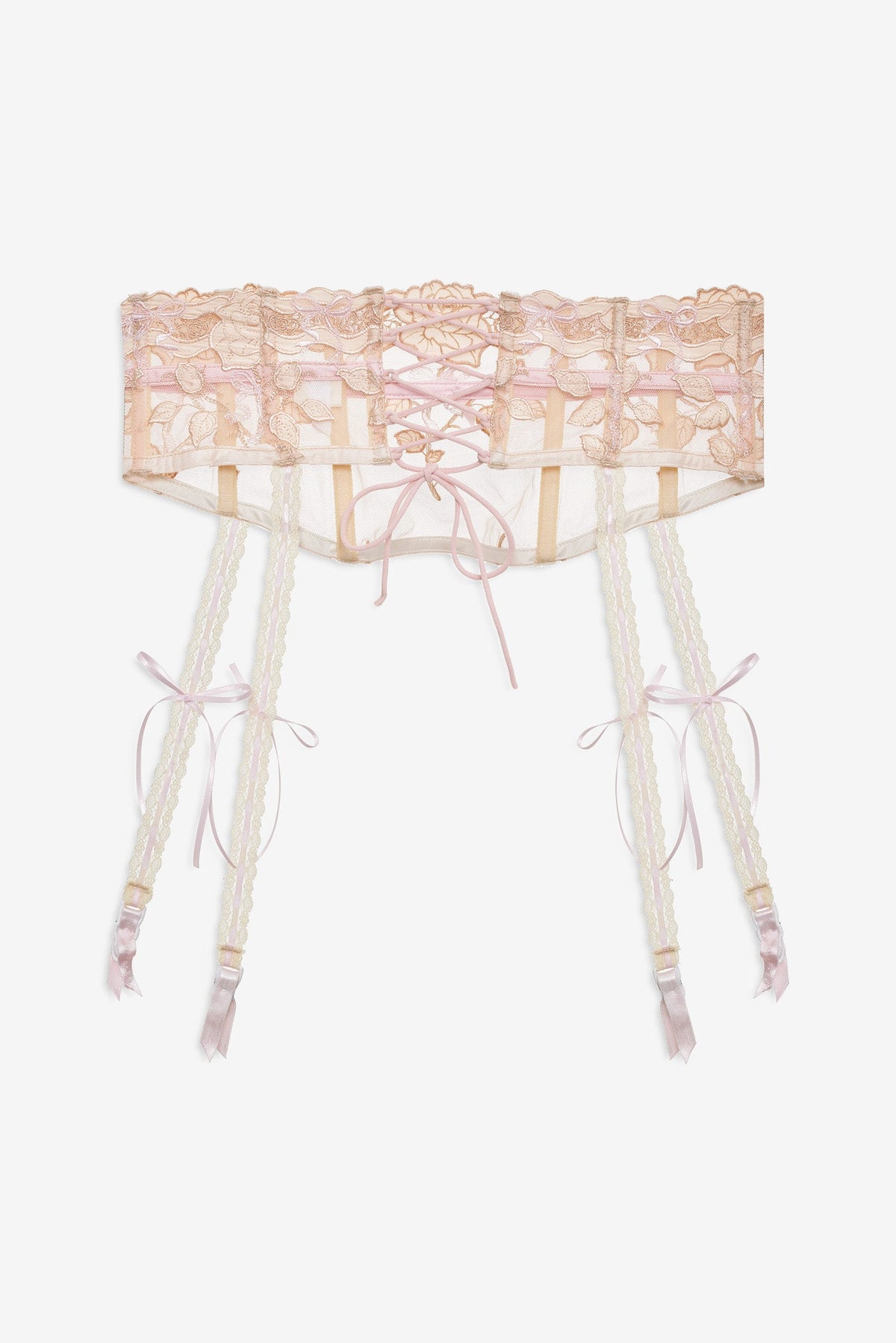 For Love & Lemons Twilight Rose Garter Belt