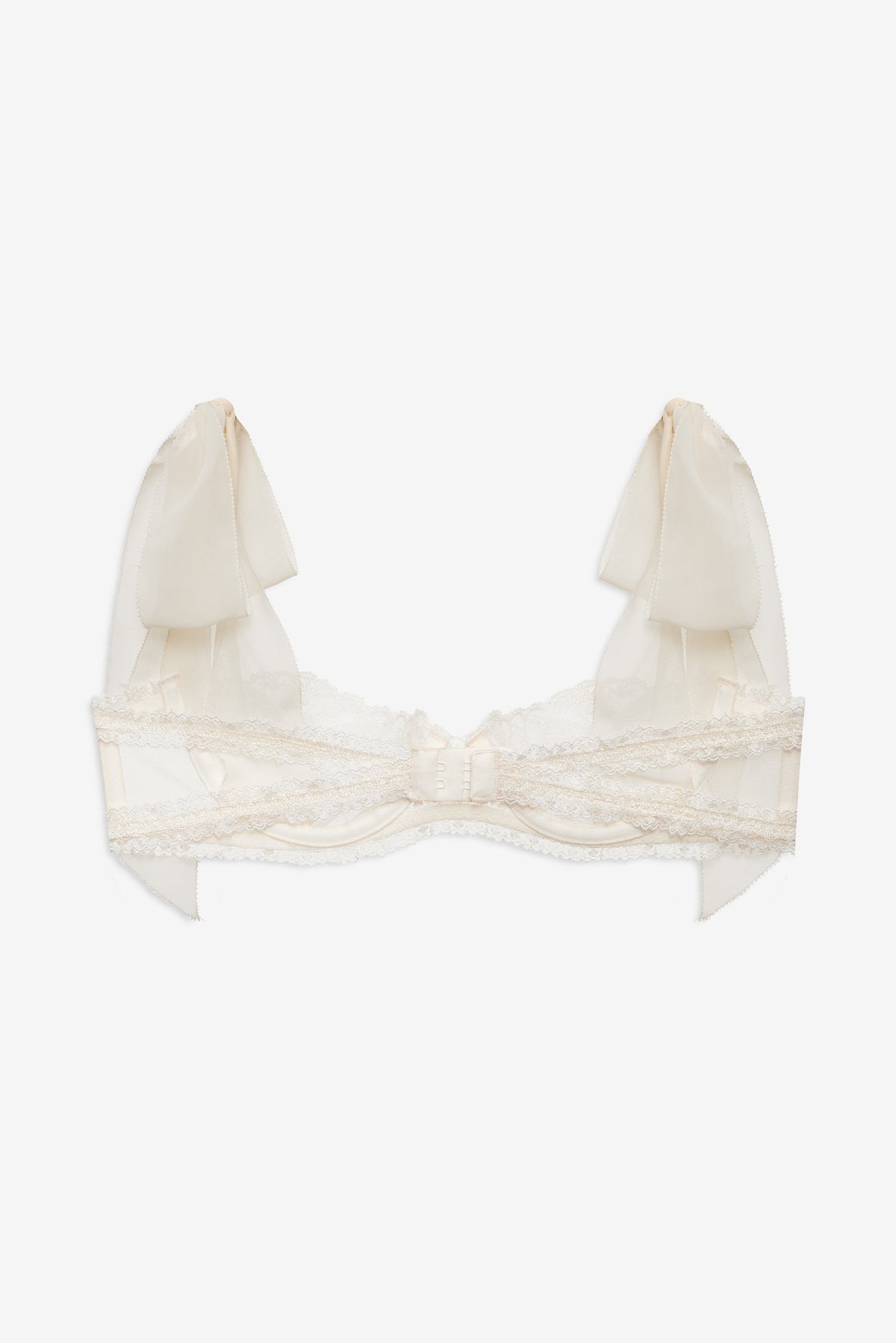 For Love & Lemons Blair Bow Underwire Bra