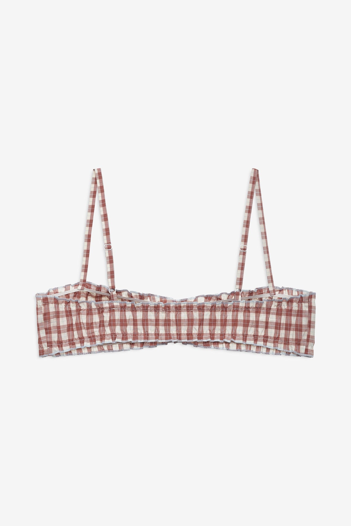 For Love & Lemons Poppy Gingham Bralette
