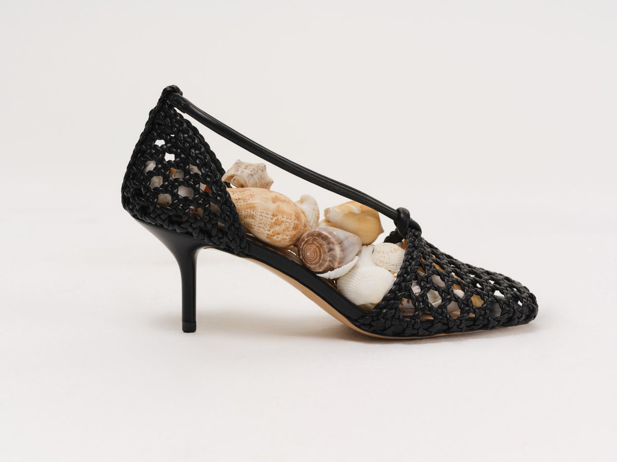 For Love & Lemons Marley Woven Heel