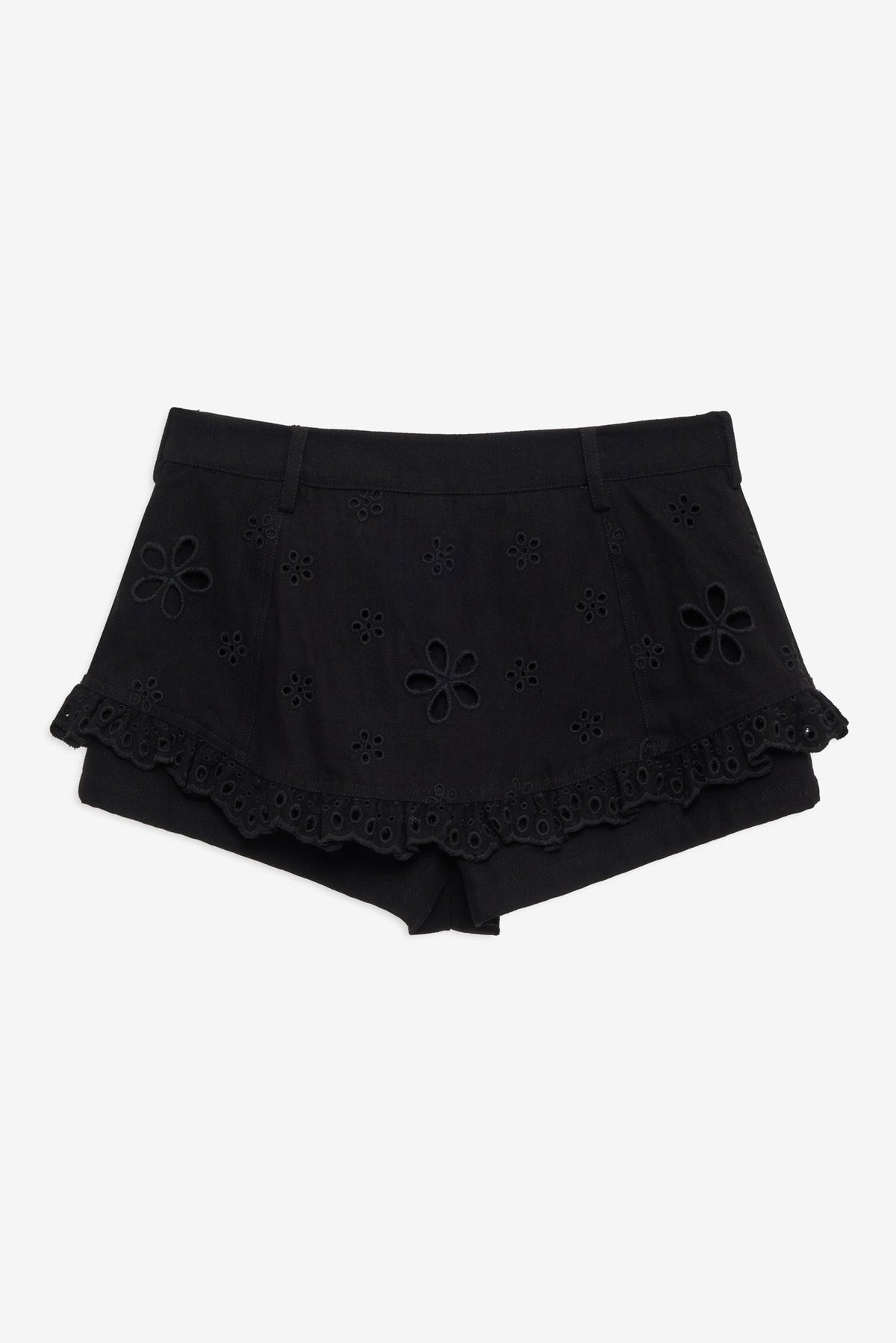 For Love & Lemons Yasmin Denim Skort
