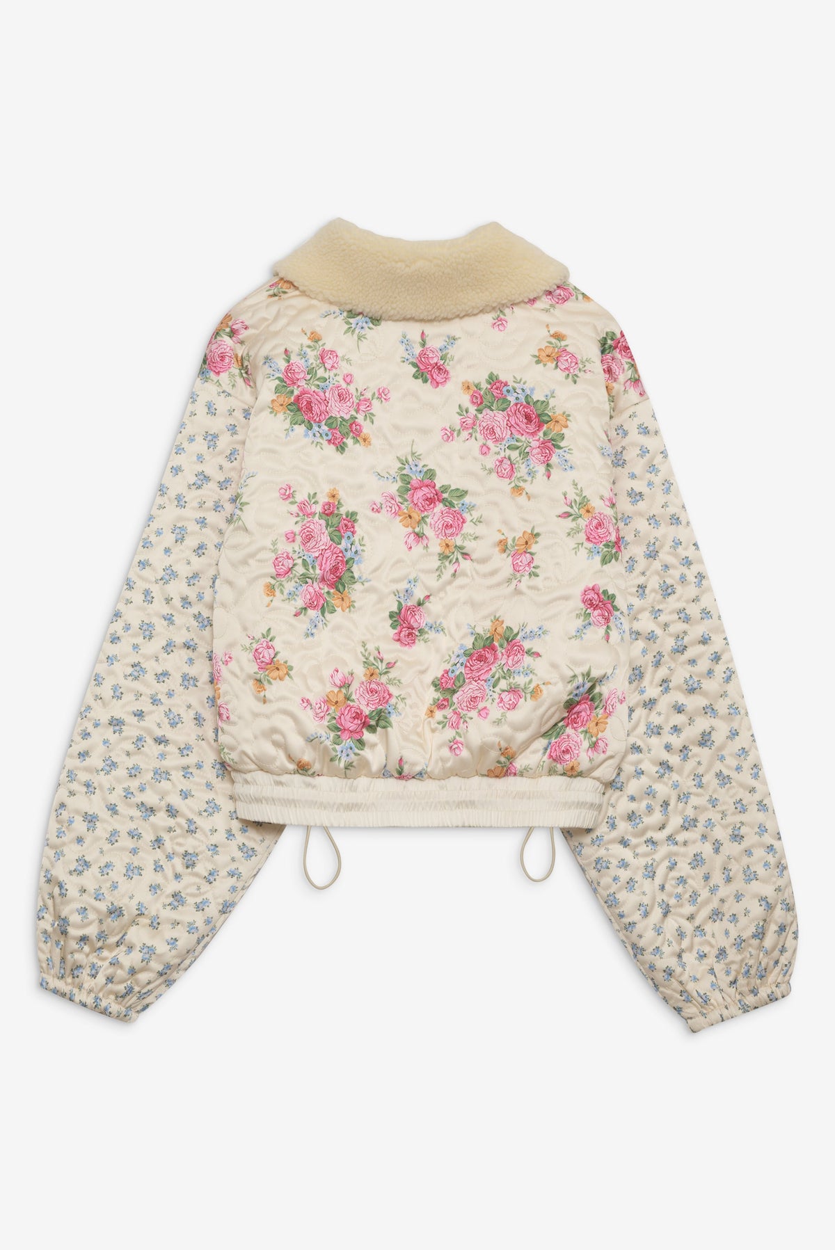 For Love & Lemons Marlee Cropped Puffer Coat
