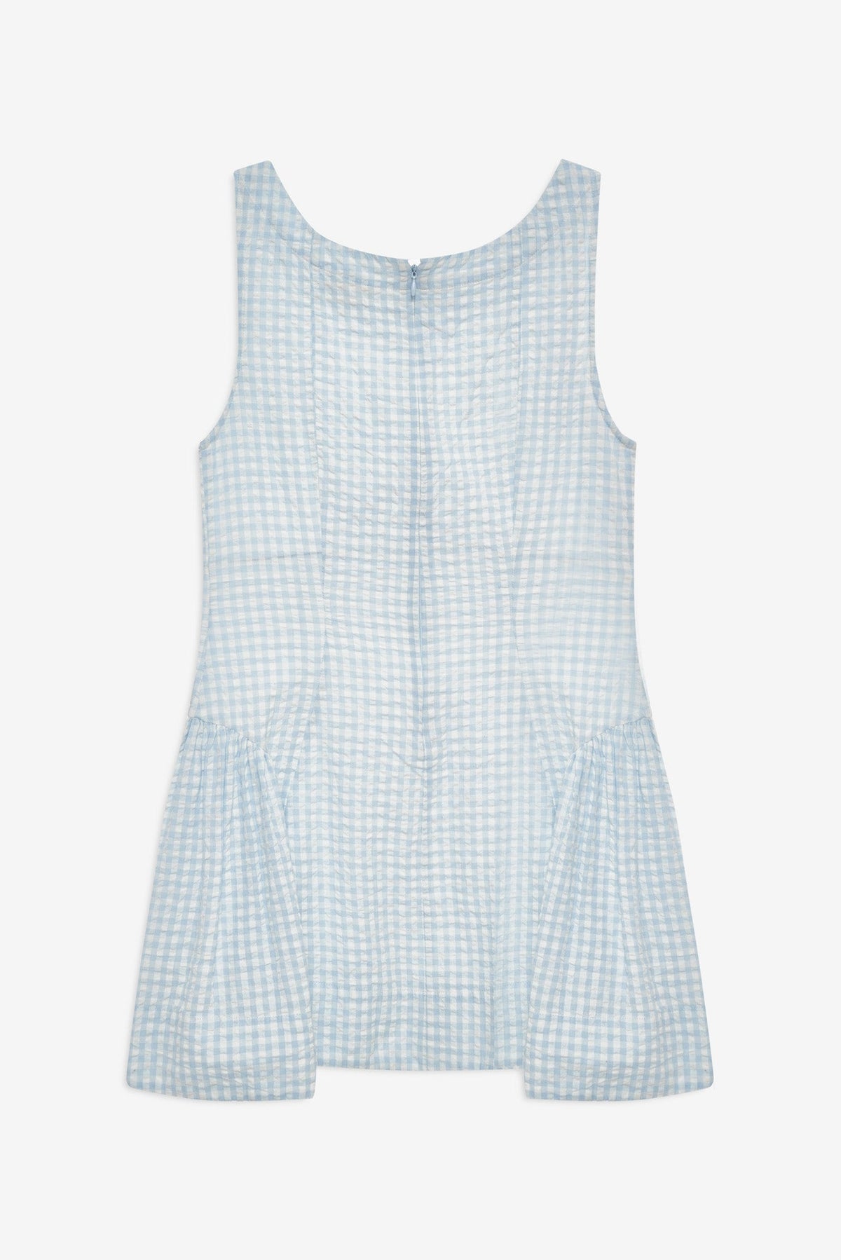 For Love & Lemons Scotch Bonnet Gingham Mini Dress