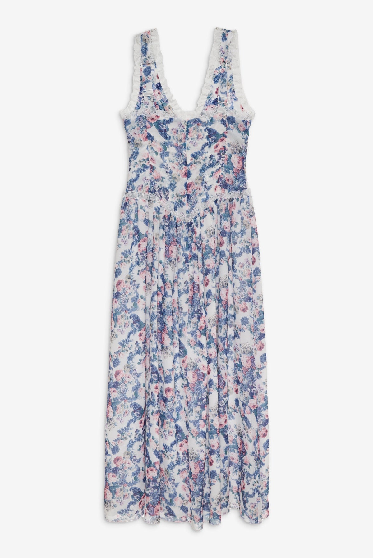 For Love & Lemons Audrey Floral Maxi Dress