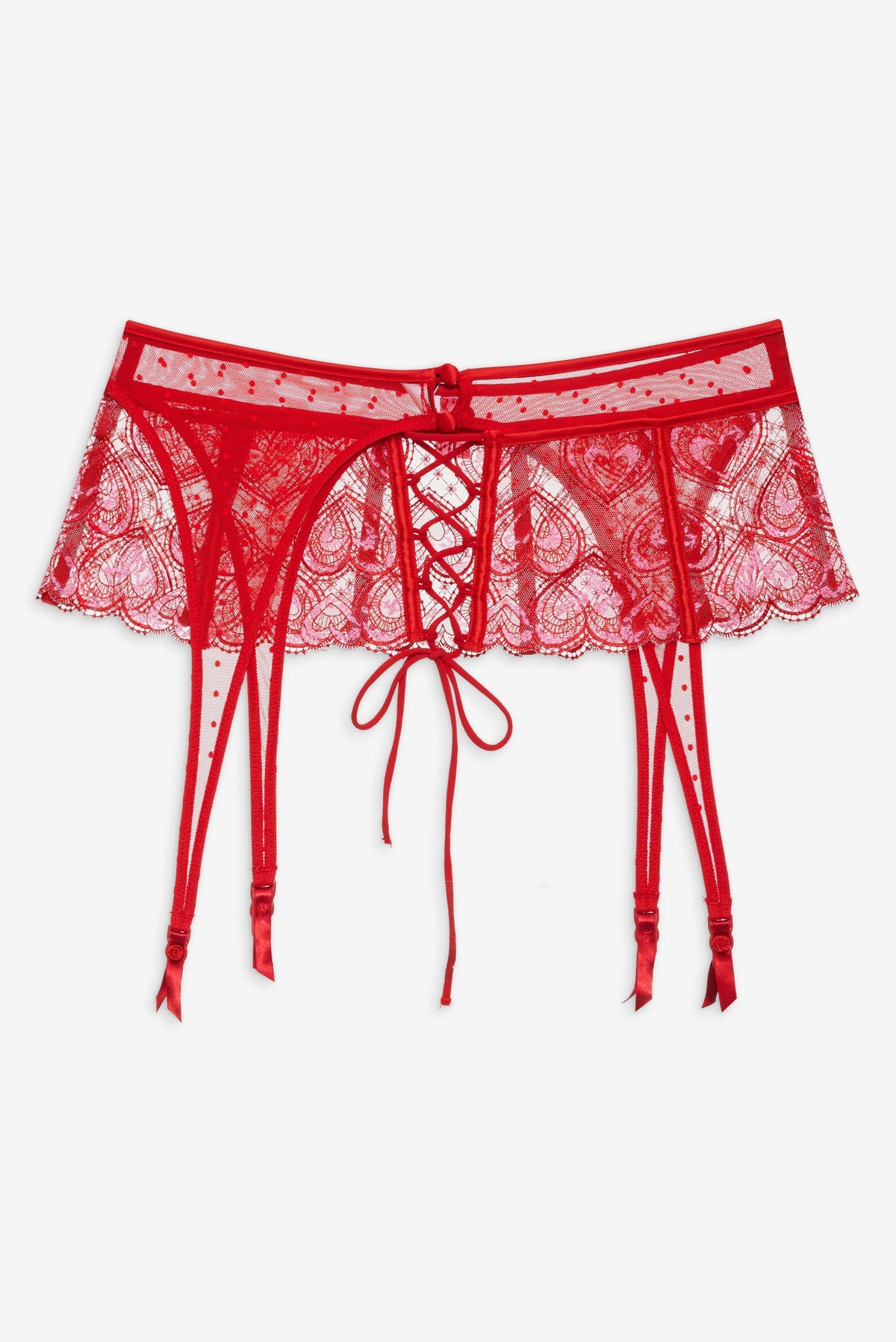 For Love & Lemons Heartbeat Garter Belt