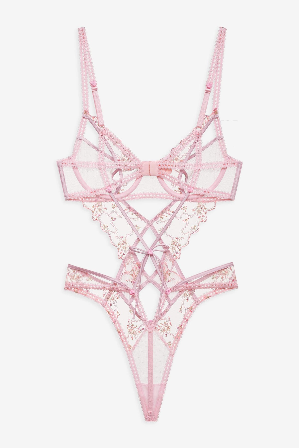 For Love & Lemons Dainty Daphne Teddy