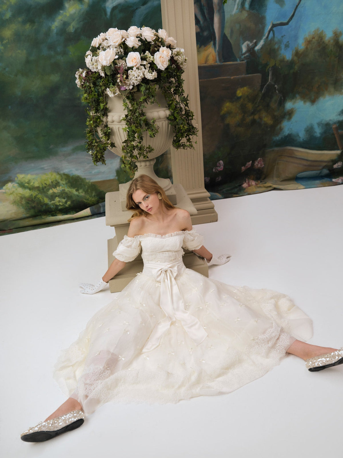For Love & Lemons Raina Gown