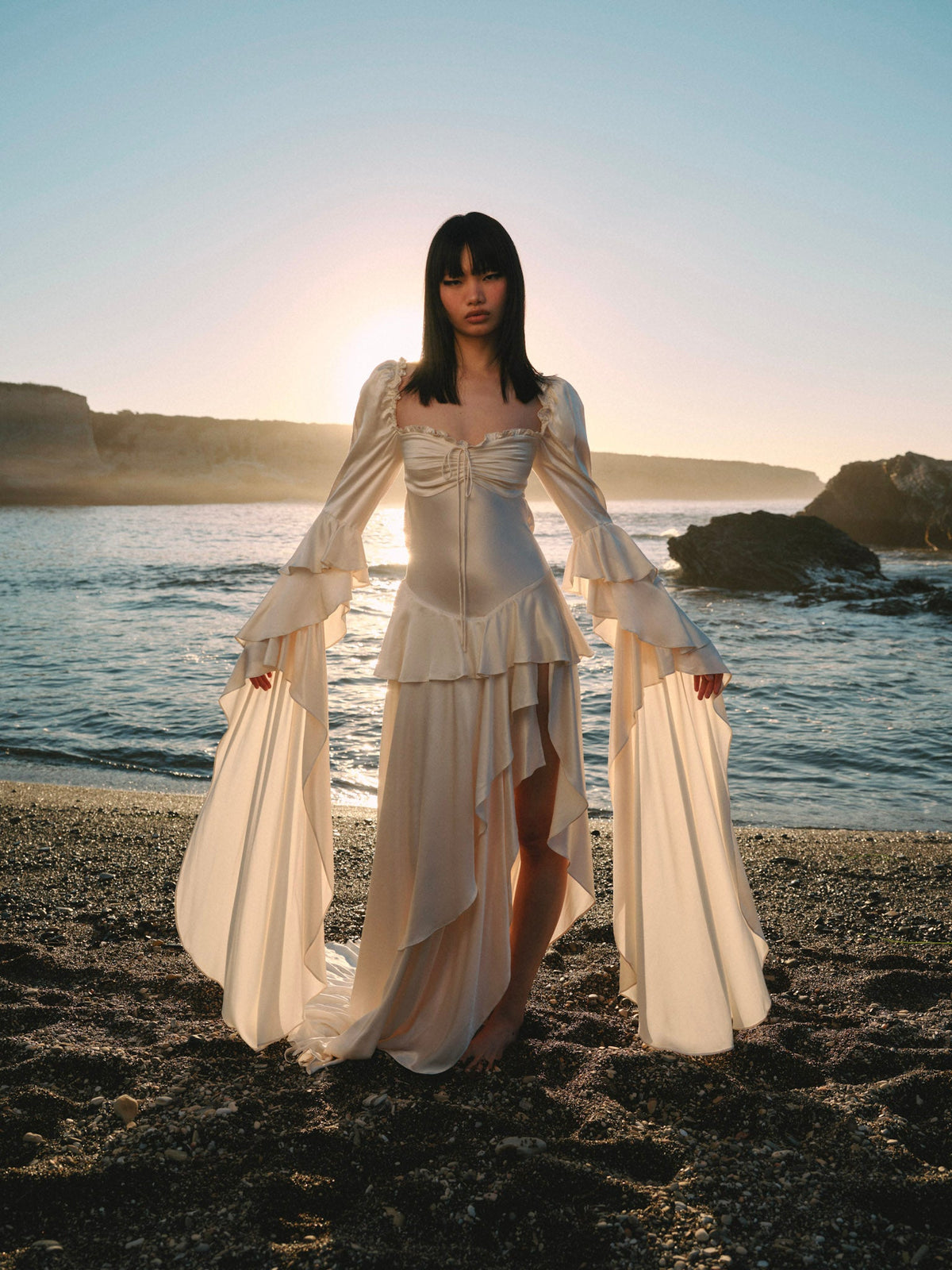 For Love & Lemons Zelia Maxi Dress