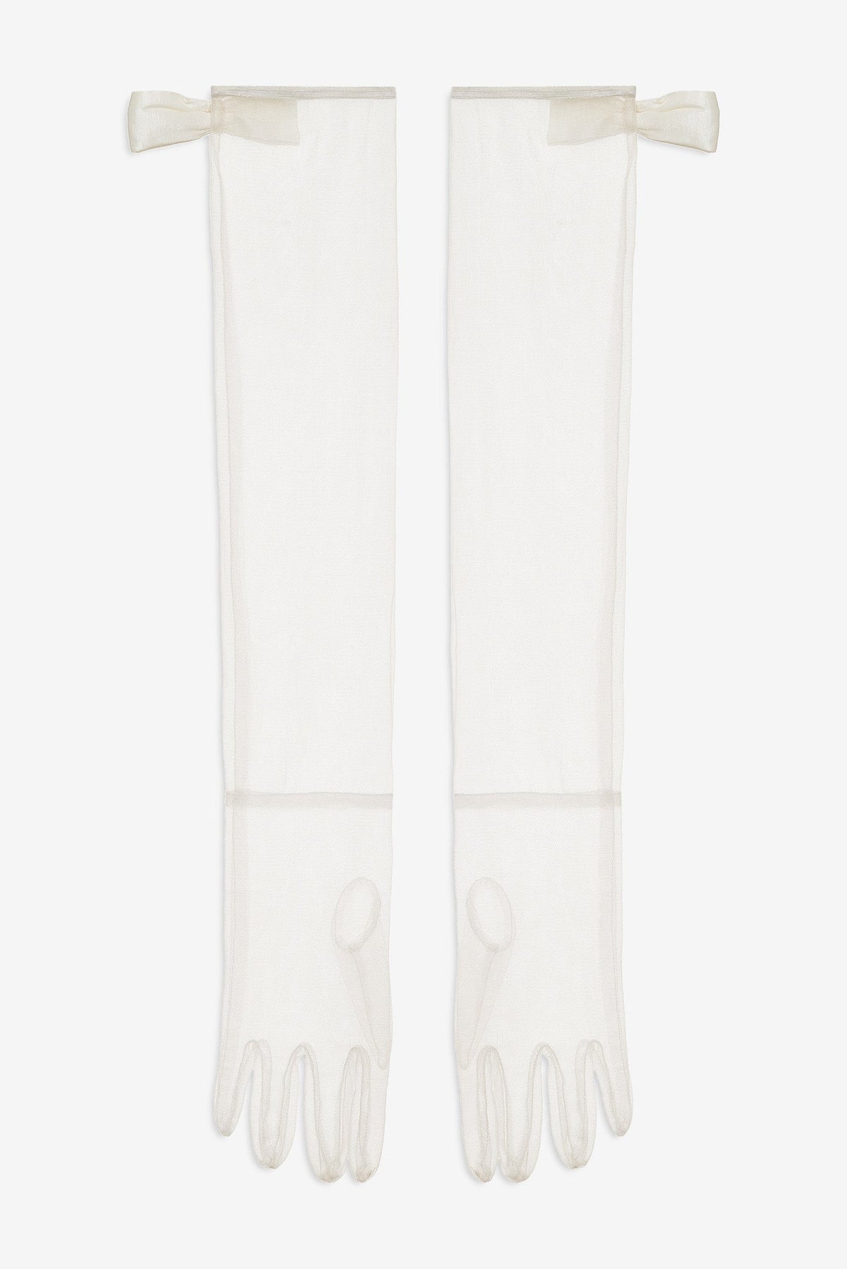 For Love & Lemons Pearly Bow Mini Dress