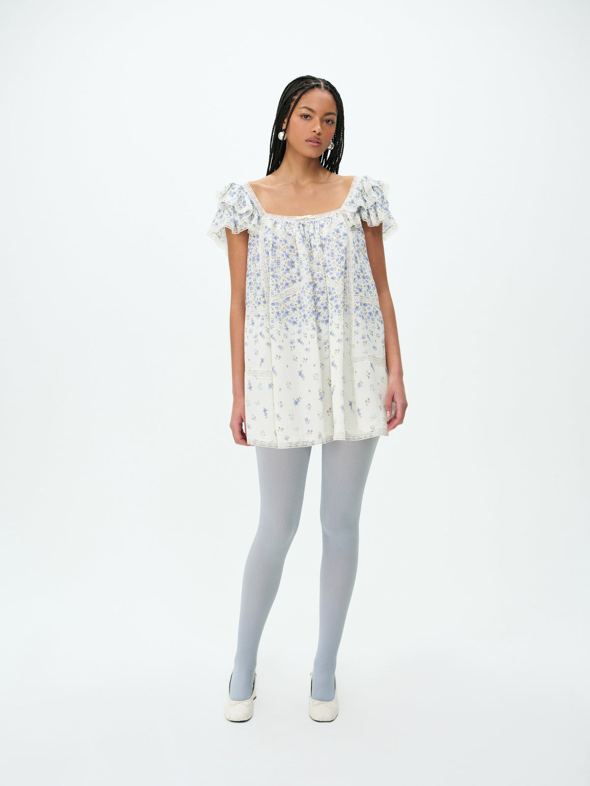 For Love & Lemons Tasha Mini Dress