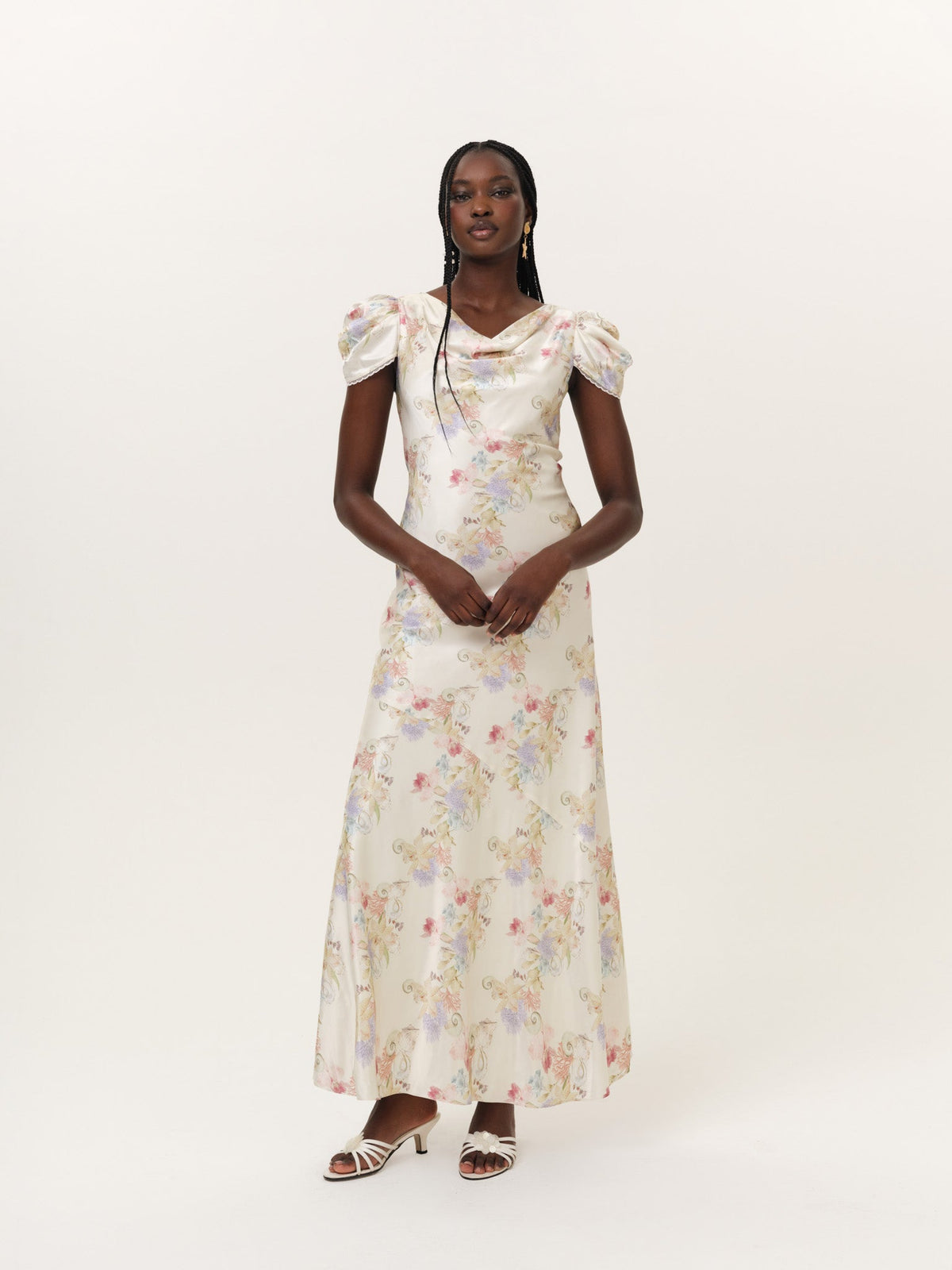 For Love & Lemons Lulu Shell Maxi Dress