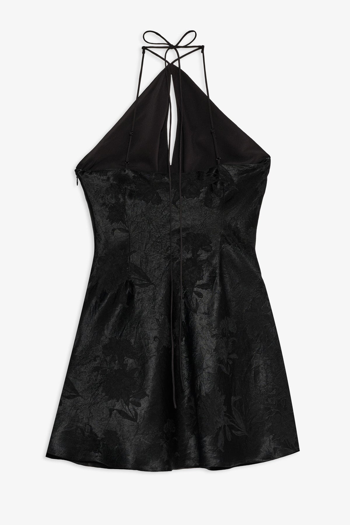 For Love & Lemons Adrift Halter Mini Dress