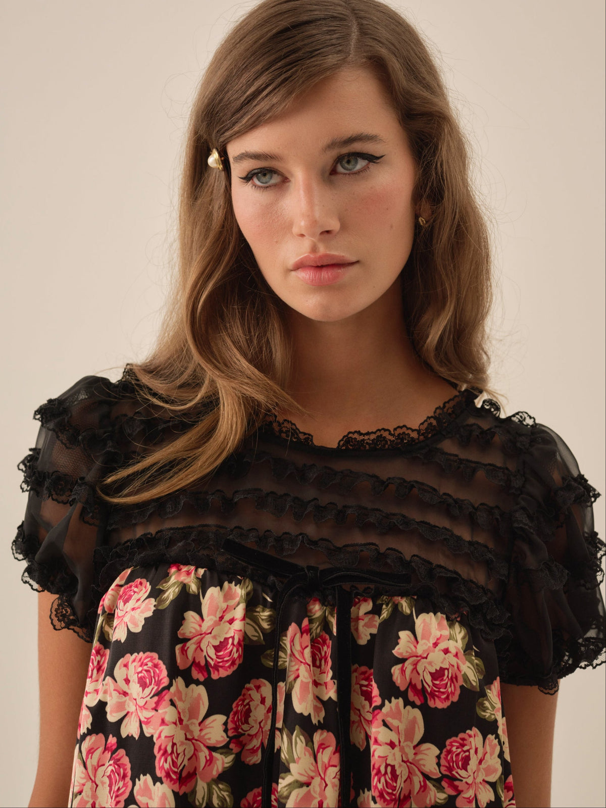 For Love & Lemons Belmond Floral Mini Dress