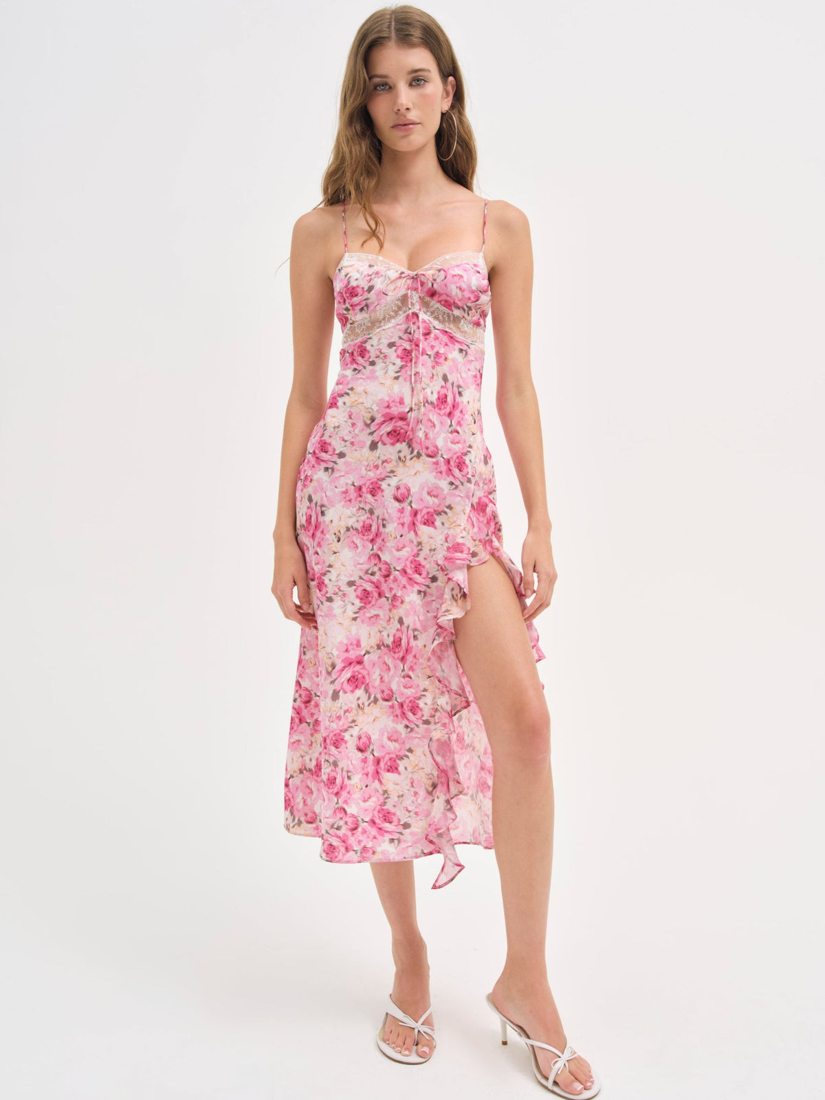 For Love & Lemons Angelina Midi Dress