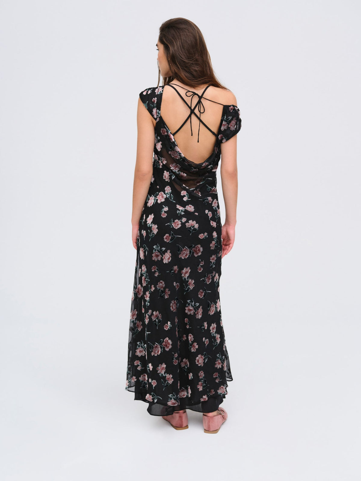 For Love & Lemons Aigrette Maxi Dress