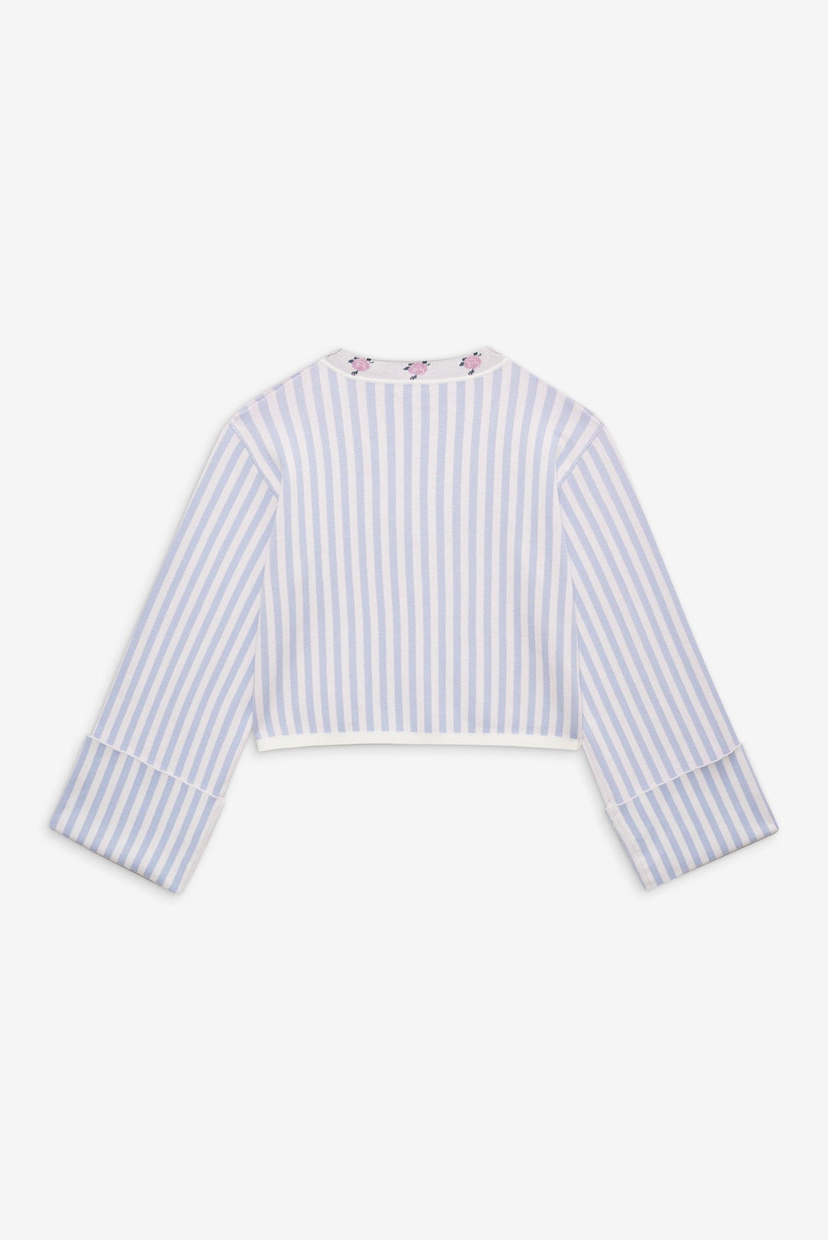 For Love & Lemons Edie Jacquard Knit Sweater
