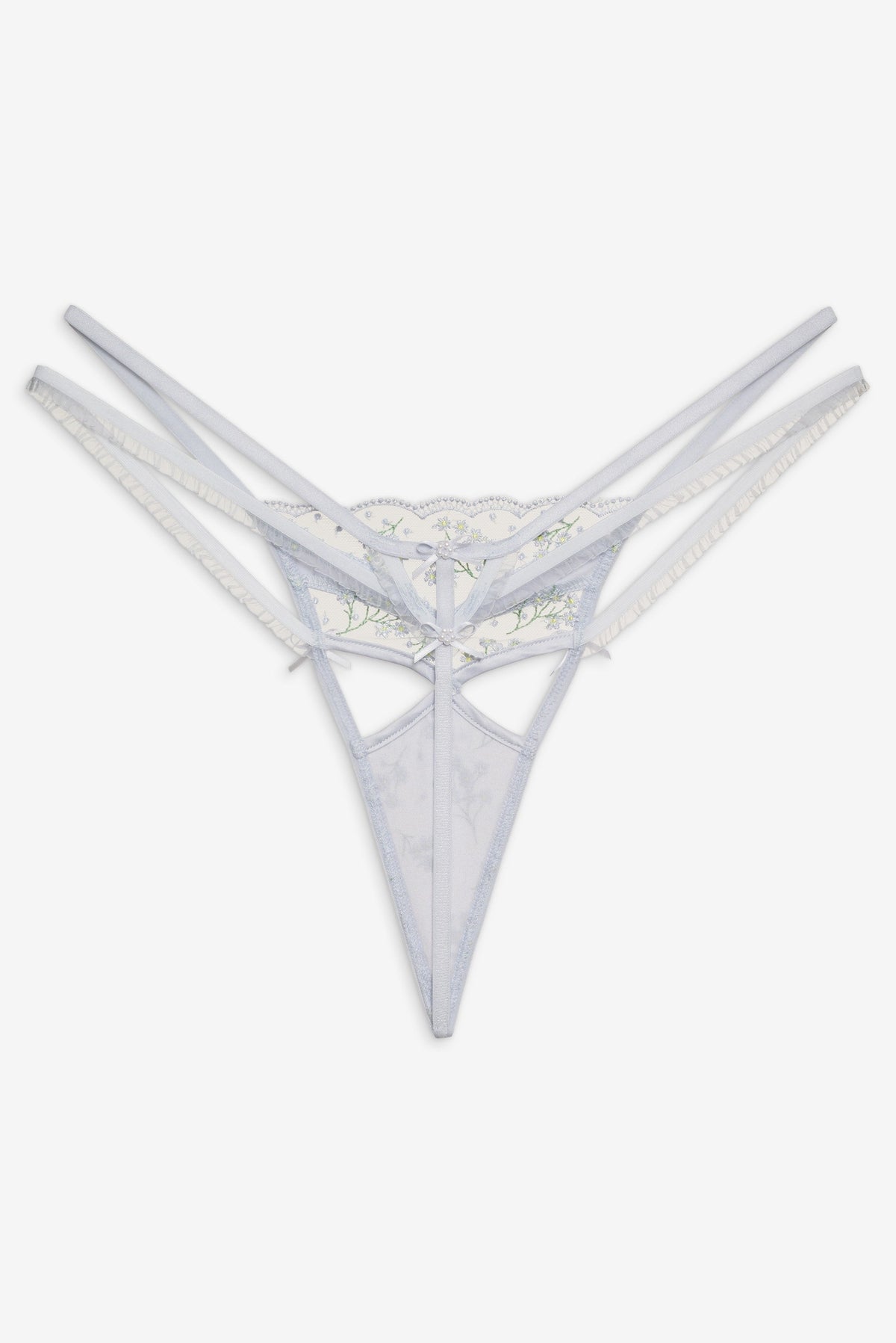 For Love & Lemons Baby's Breath Thong Panty