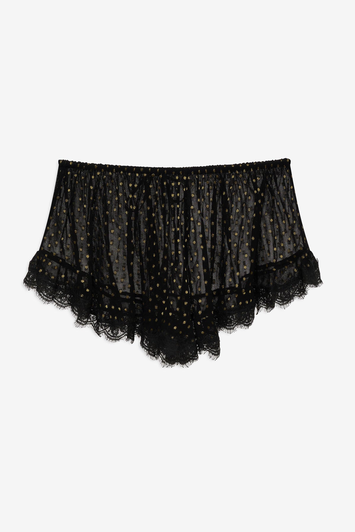 For Love & Lemons Liz Lurex Dot Short
