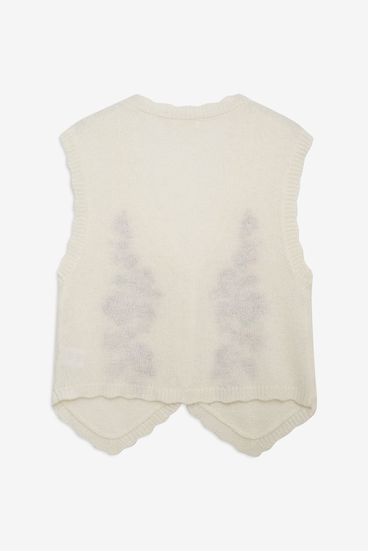 For Love & Lemons Molly Embroidered Sweater Vest