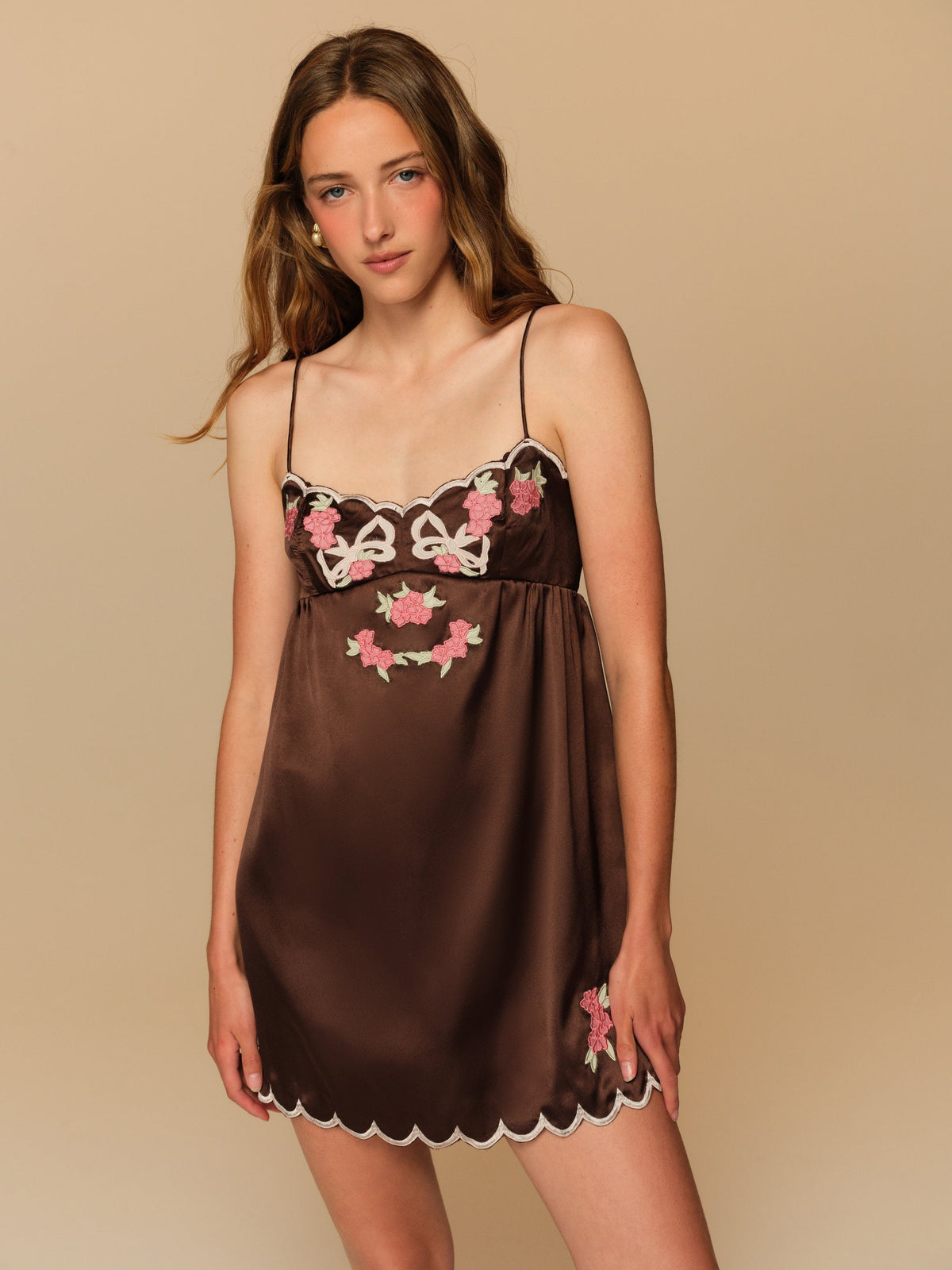 For Love & Lemons Loralai Mini Dress