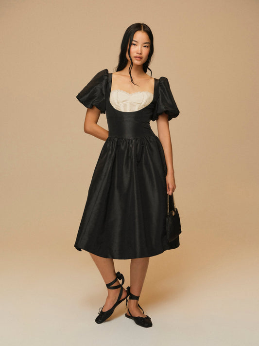For Love & Lemons Valeria Midi Dress