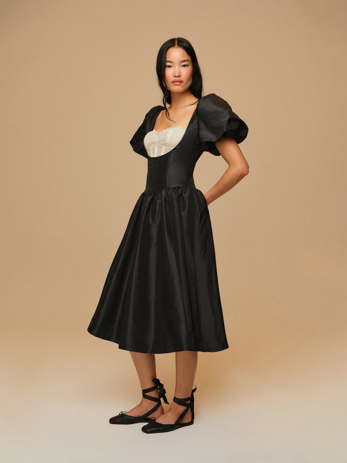 For Love & Lemons Valeria Midi Dress