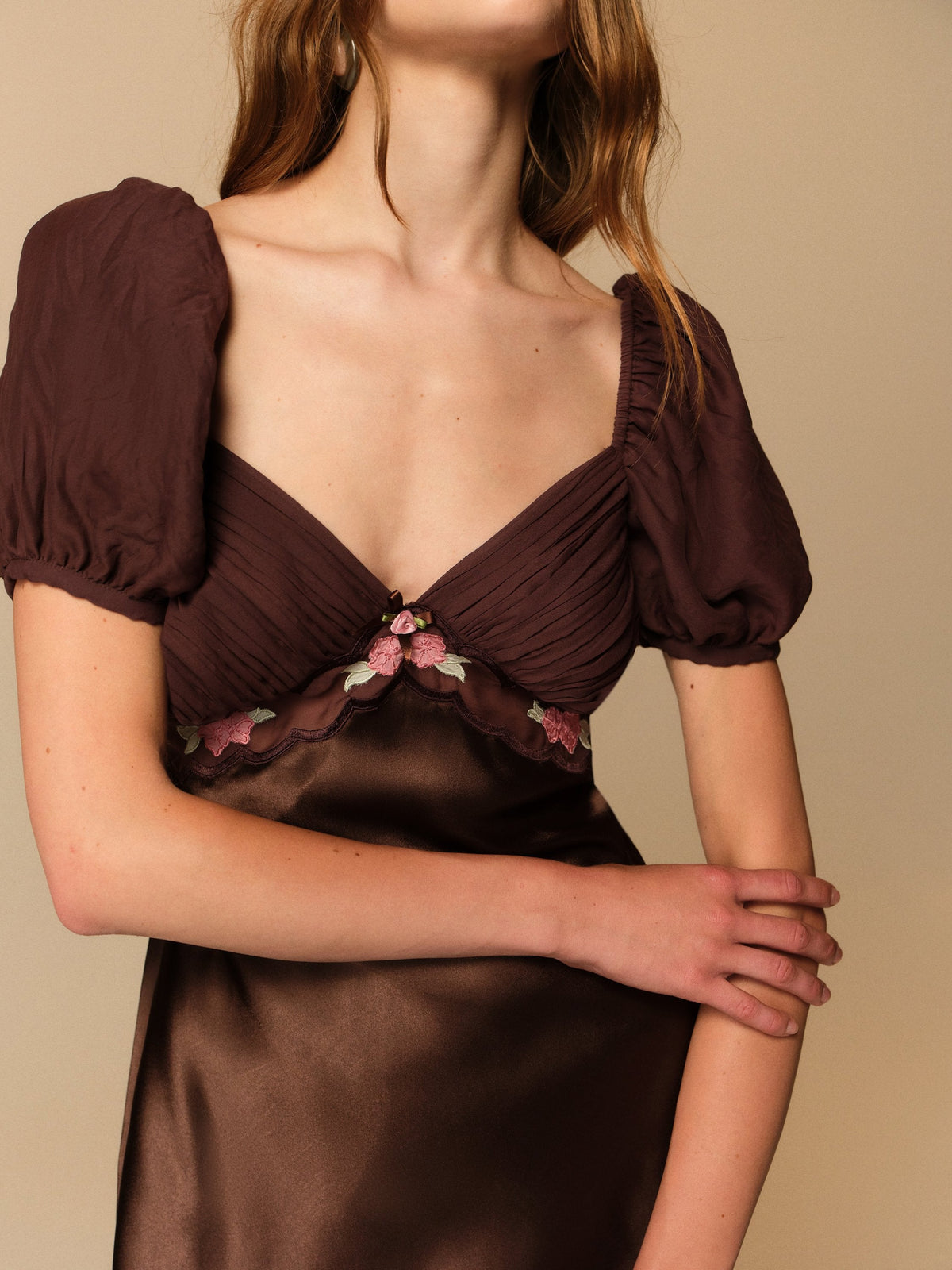 For Love & Lemons Loralai Midi Dress