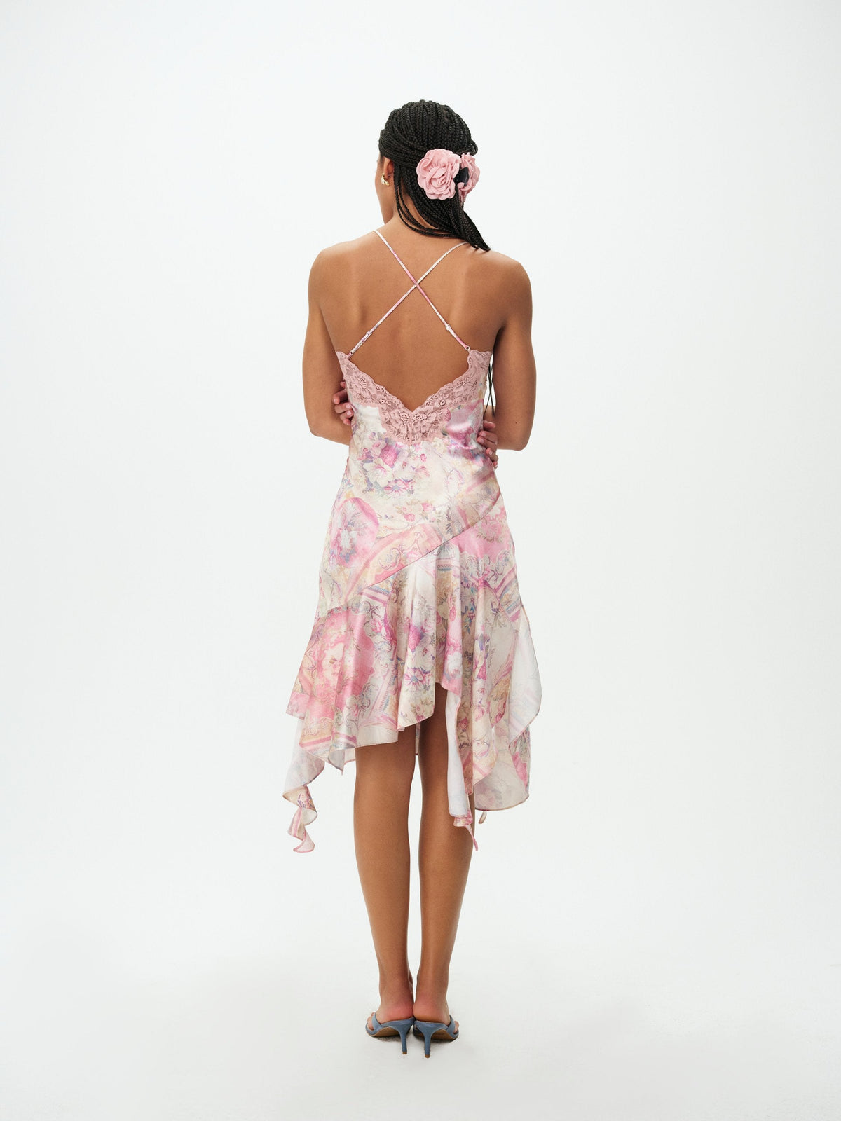 For Love & Lemons Lani Midi Dress