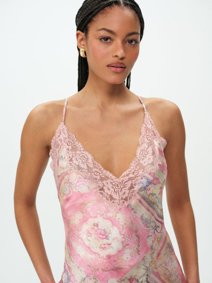 For Love & Lemons Lani Midi Dress