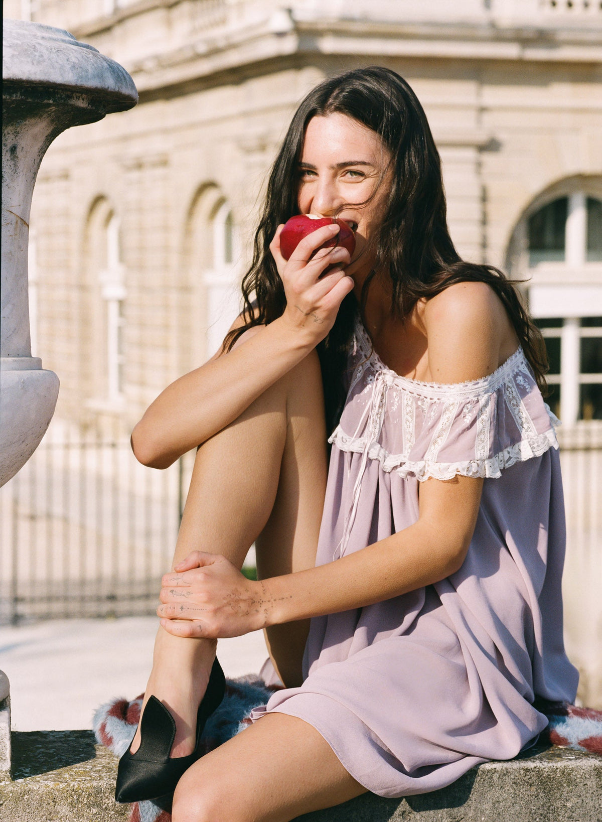 For Love & Lemons Marlo Slip Dress
