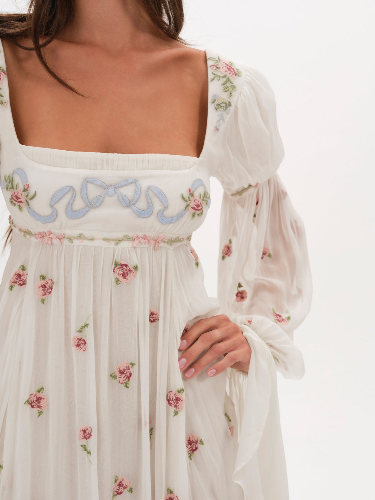For Love & Lemons Julianne Maxi Dress