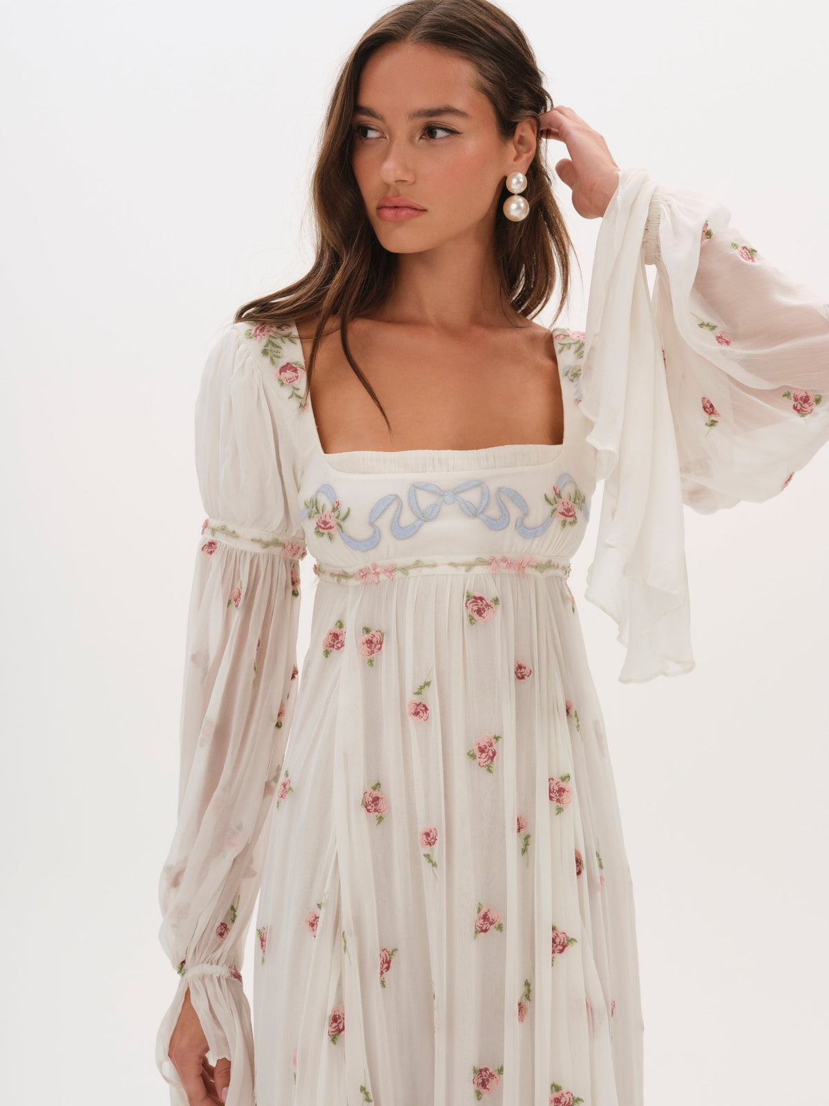 For Love & Lemons Julianne Maxi Dress