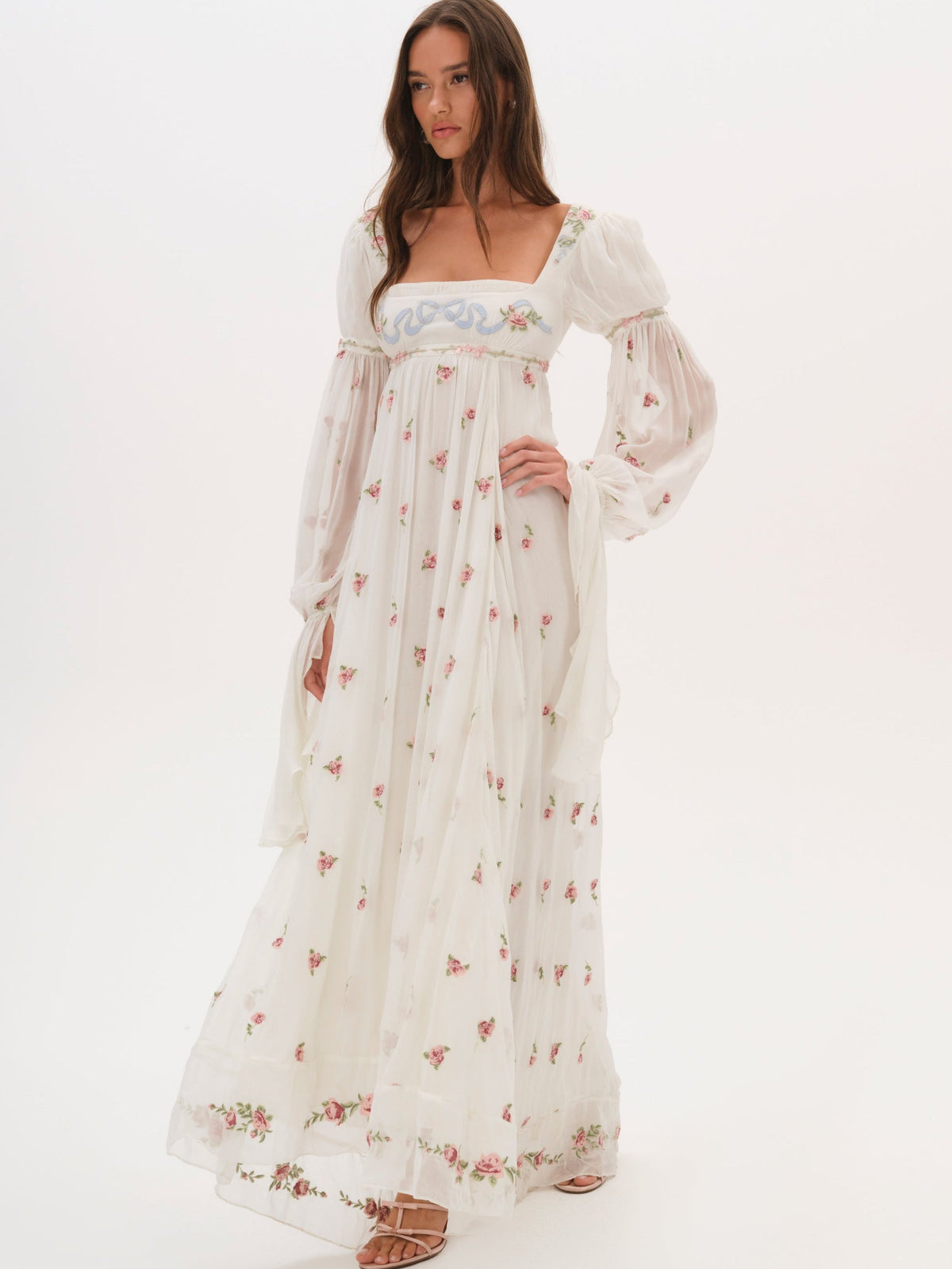 For Love & Lemons Julianne Maxi Dress