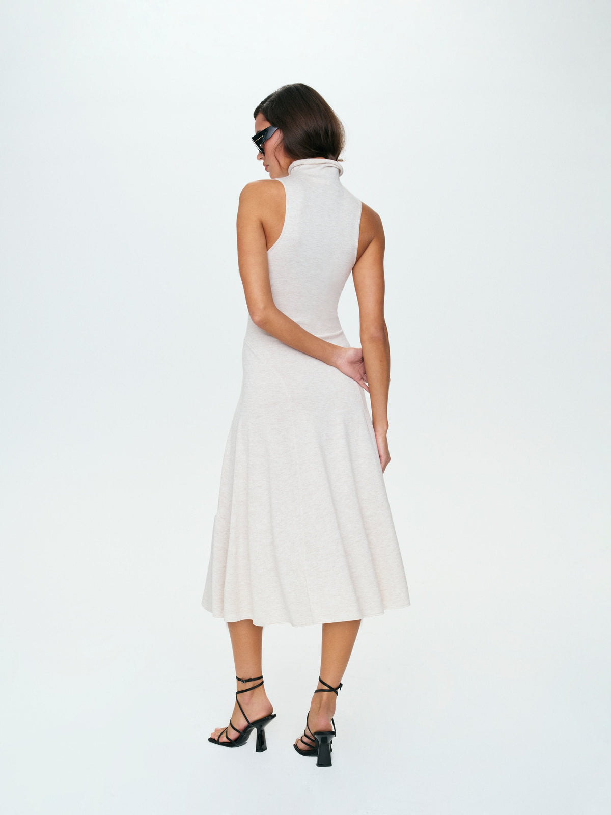 For Love & Lemons Rouzel Knit Midi Dress