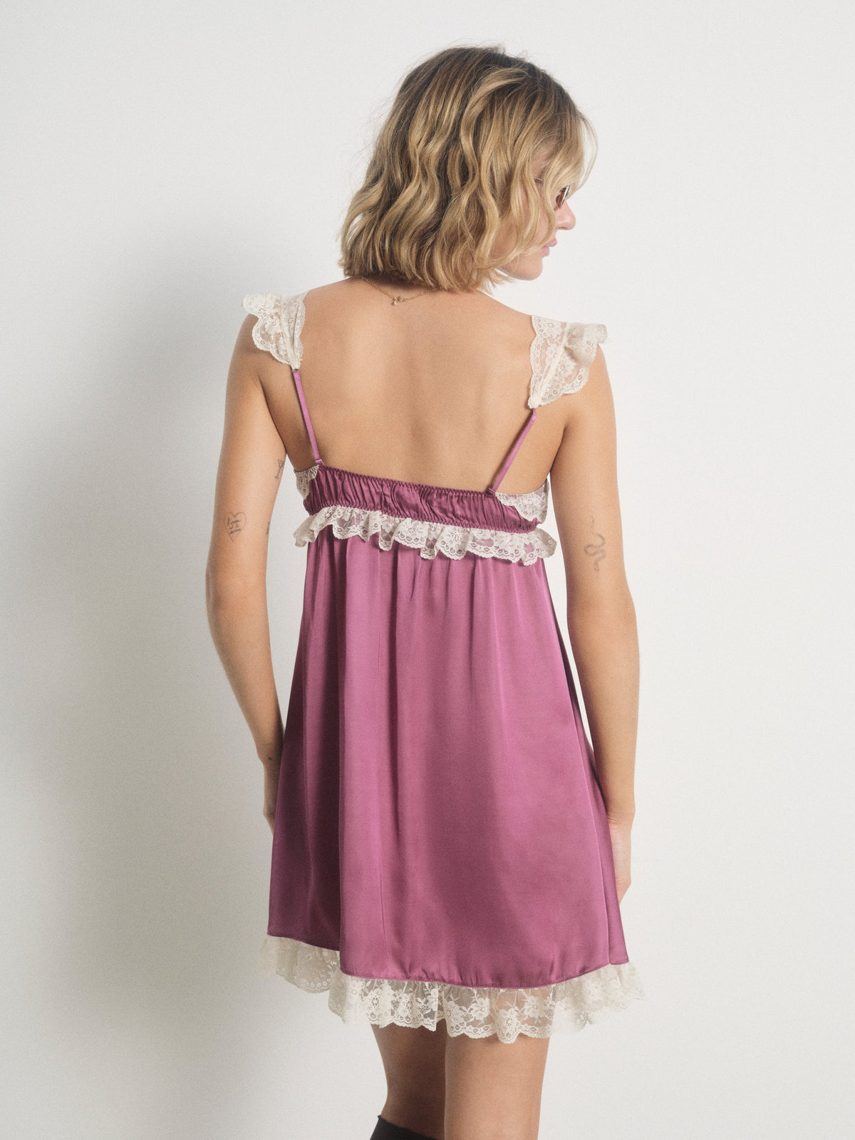 For Love & Lemons Serena Slip Dress