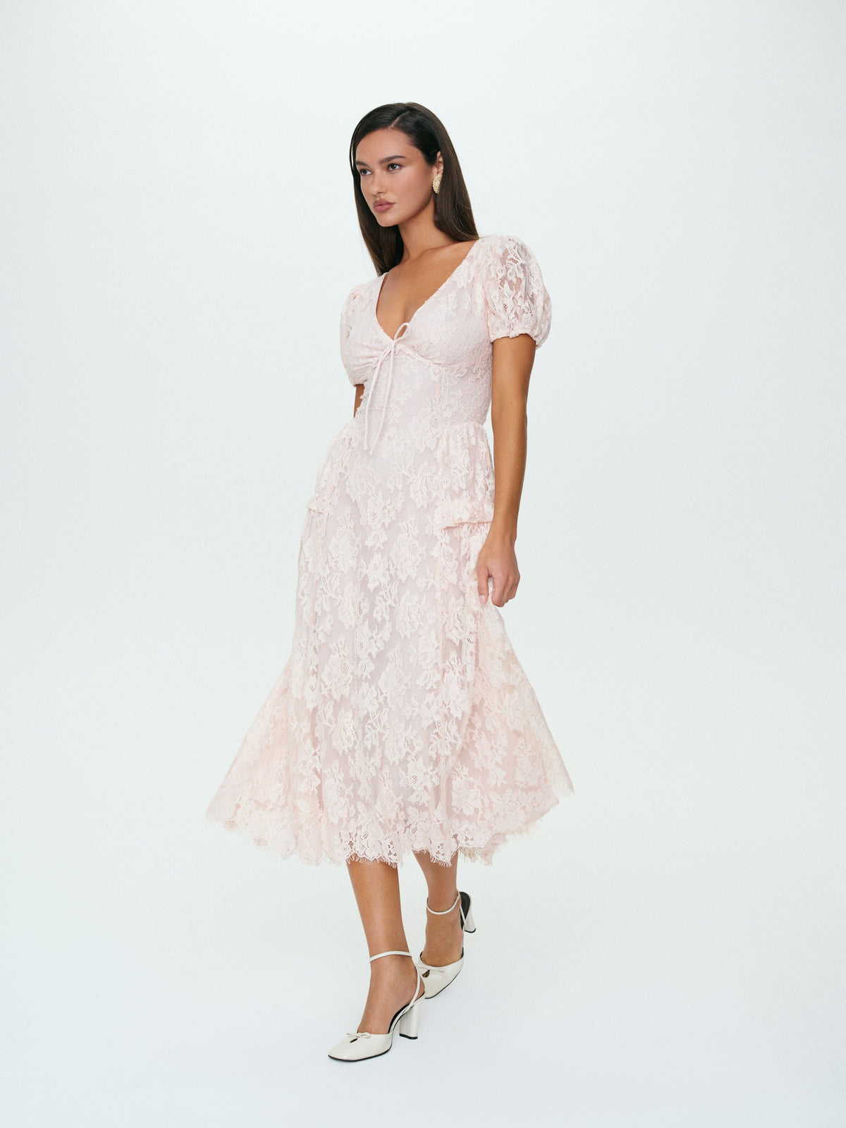 For Love & Lemons Rosa Midi Dress