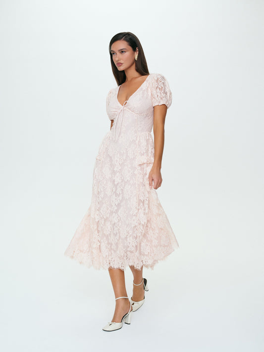 For Love & Lemons Rosa Midi Dress