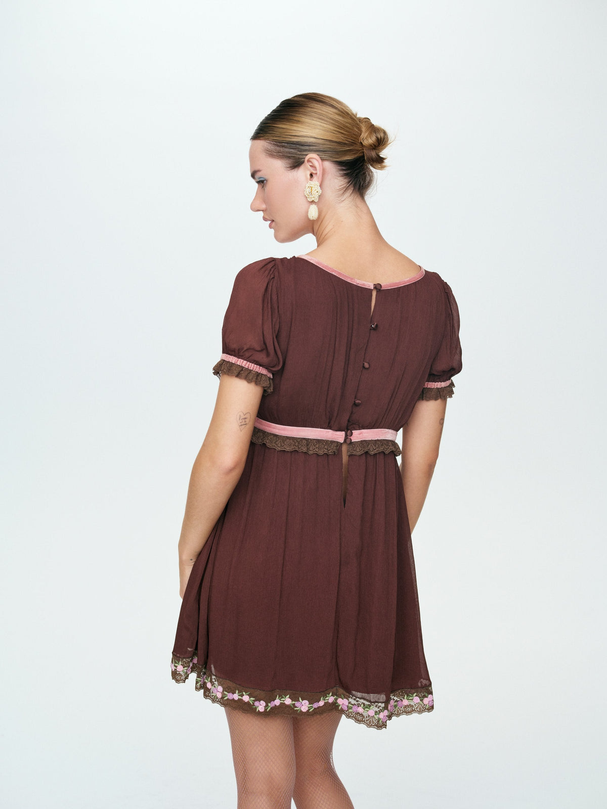 For Love & Lemons Katelyn Mini Dress