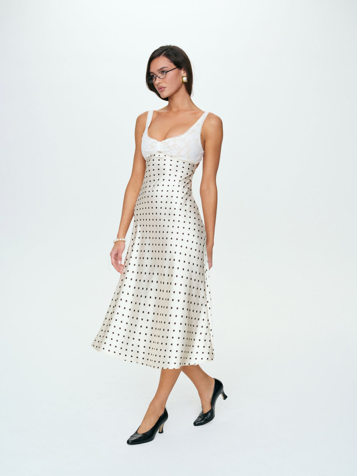 For Love & Lemons Cienna Midi Dress