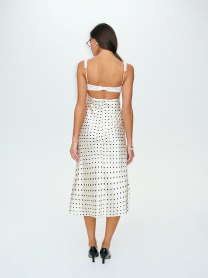 For Love & Lemons Cienna Midi Dress