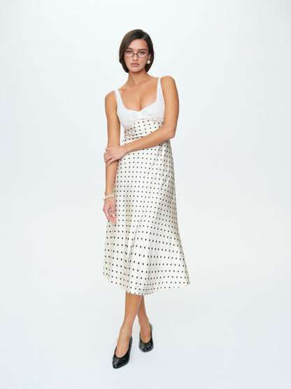 For Love & Lemons Cienna Midi Dress