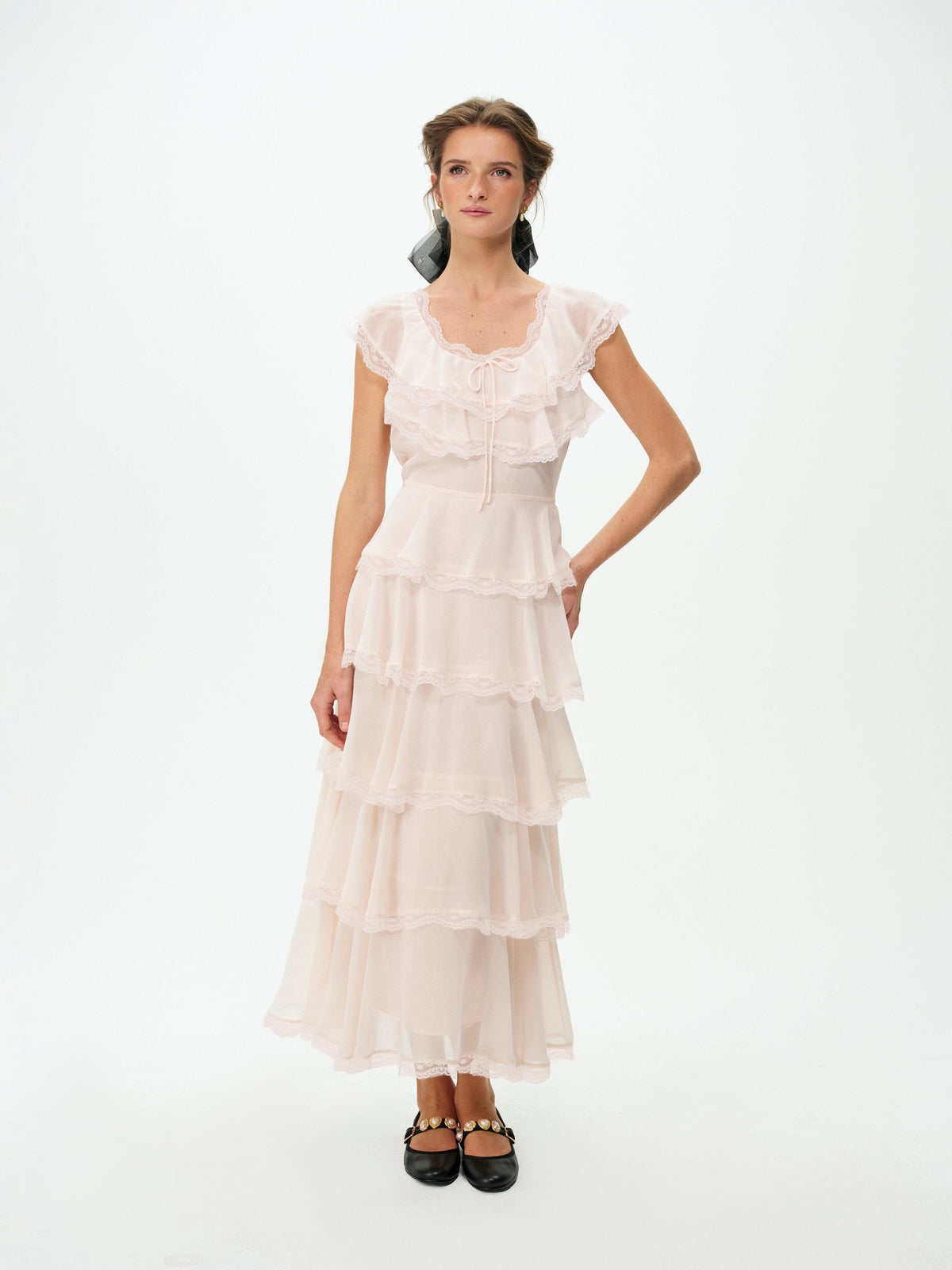 For Love & Lemons Taylor Midi Dress