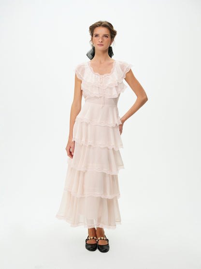 For Love & Lemons Taylor Midi Dress