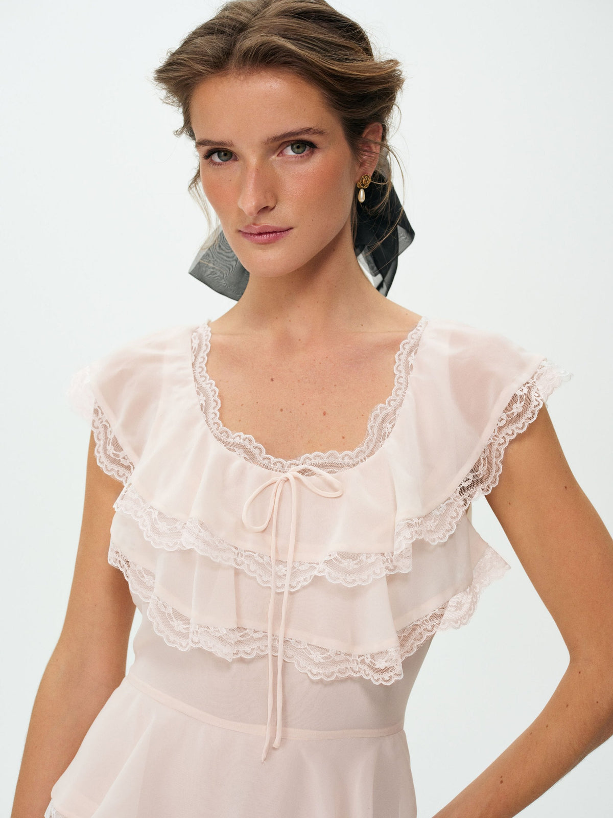 For Love & Lemons Taylor Midi Dress