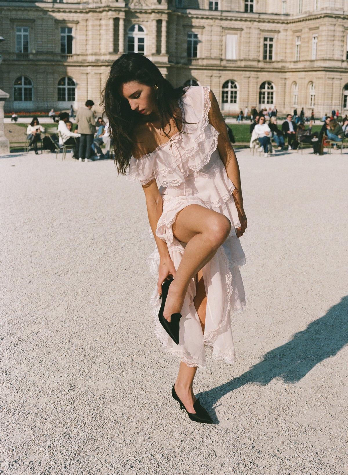 For Love & Lemons Taylor Midi Dress