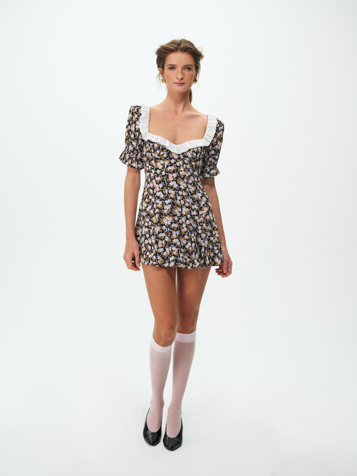 For Love & Lemons Canyon Blossom Mini Dress