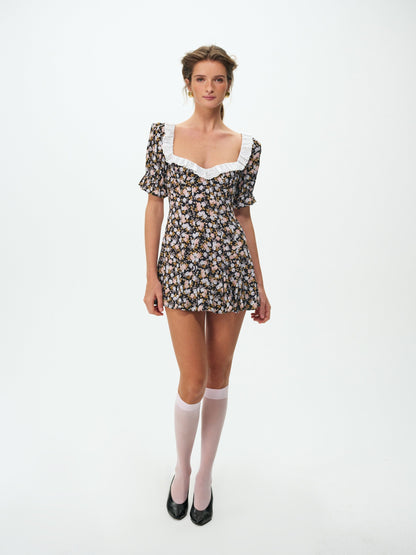 For Love & Lemons Canyon Blossom Mini Dress