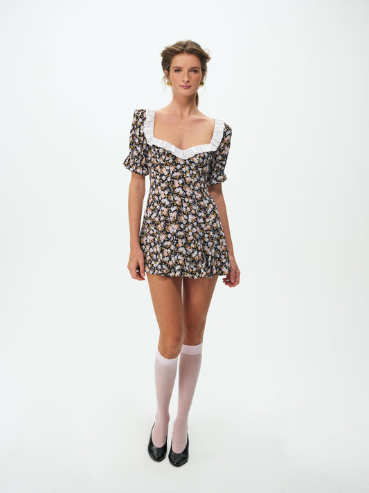 For Love & Lemons Canyon Blossom Mini Dress